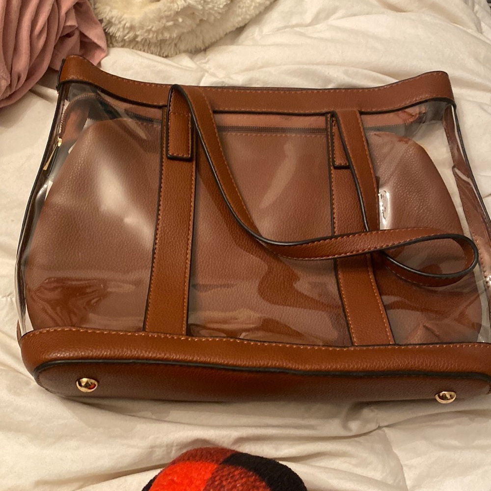 brown purse